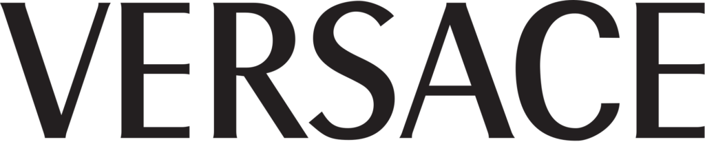 Versace Logo, Verkauf in der Second Hand-Modeboutique von Phönix Schöner Leben im Ihr Einkaufsland International, Marktheidenfeld.